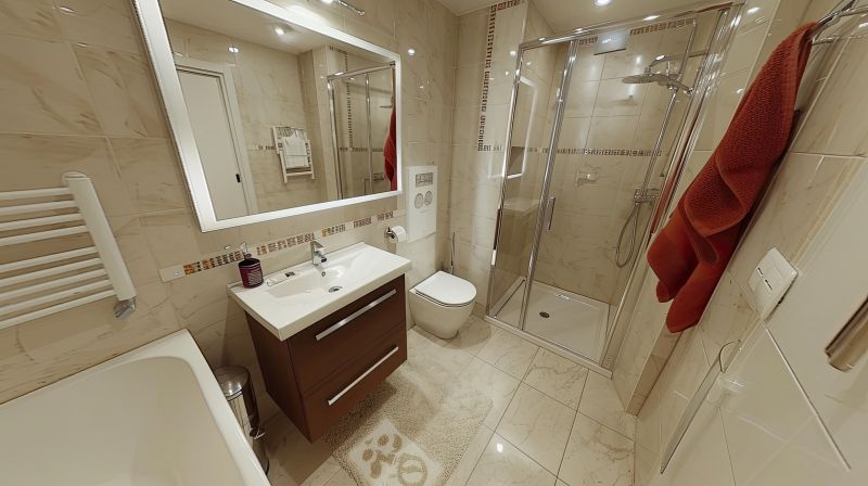 Spacious Master Bathroom with Modern Fixtures