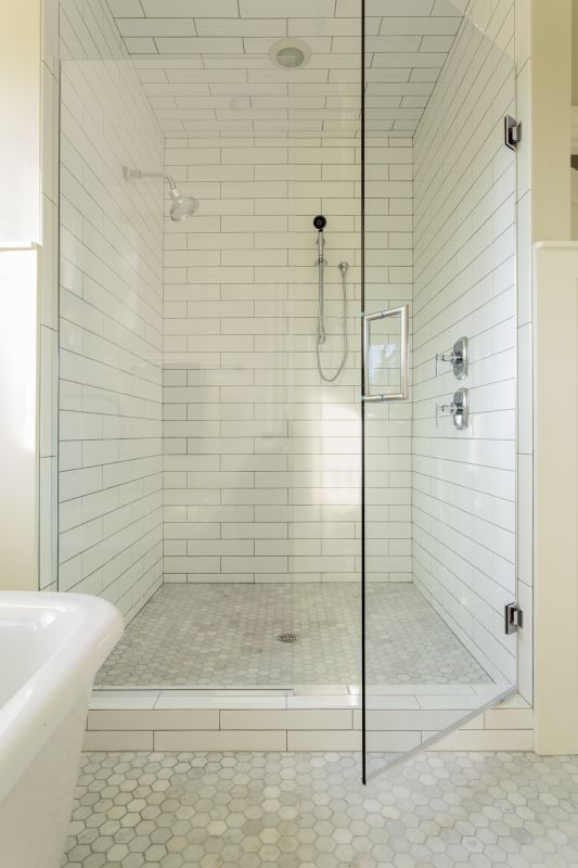 Stylish Shower with Tiles